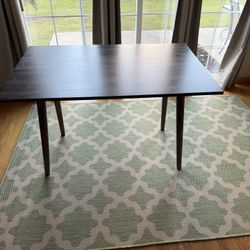 Midcentury Dining Table in Dark Walnut
