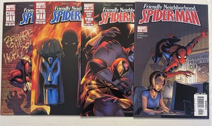 Friendly Neighborhood Spider-Man Lot 5-8 6 EL Muerto Bad Bunny 7 EL Dorado 2005!