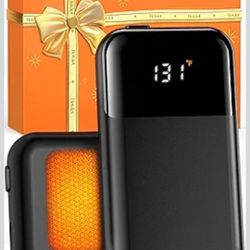 Brand New Hand Warmers Rechargeable 2 Pack, 4 Heat Levels (104–131°F), Real-Time Temp & Battery Display, Electric Hand Warmers, Fast Heating, Fits in 