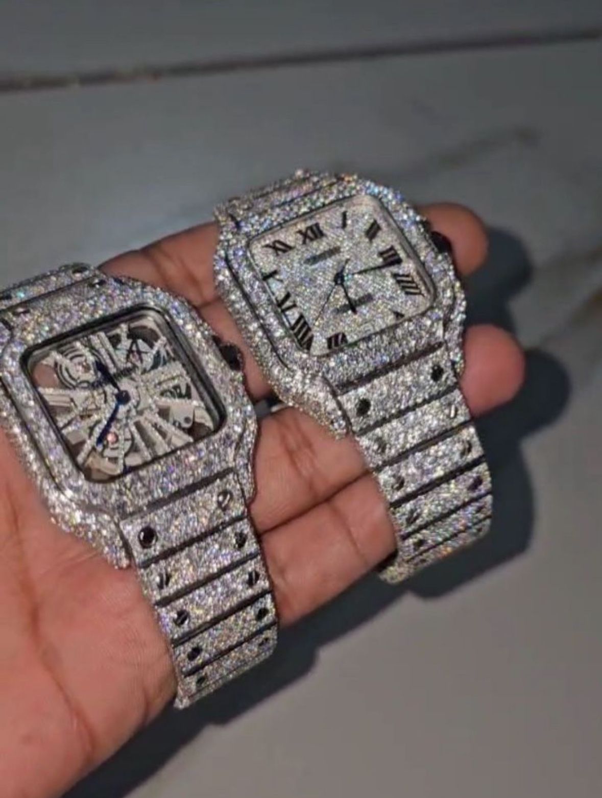 Cartier diamond watch