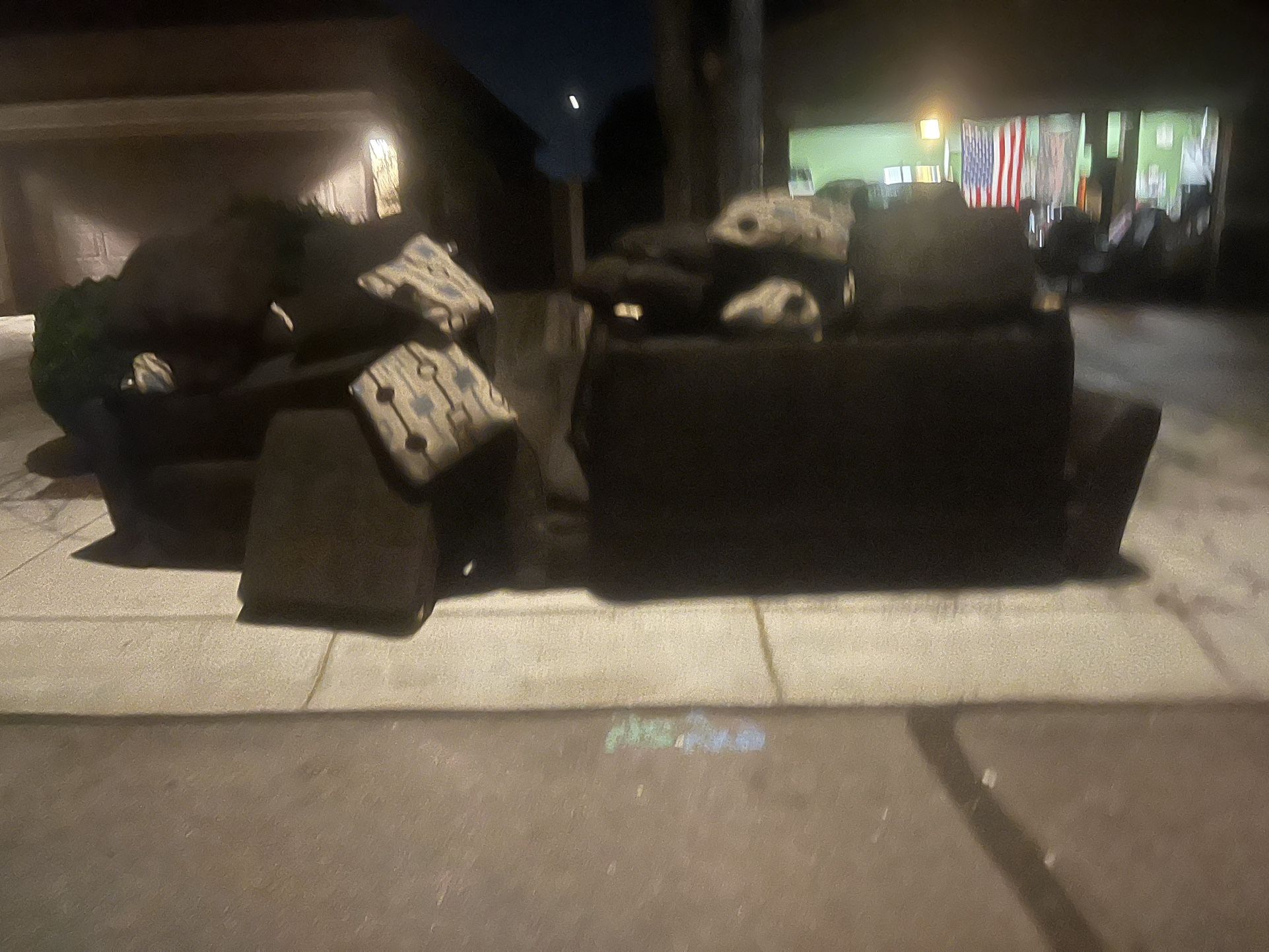Brown Living Room Furniture Set