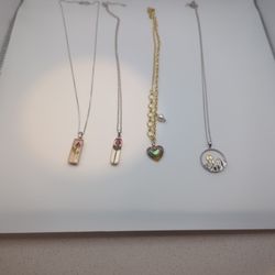 Gorgeous Necklace Sets.All 3 For $60