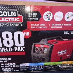 Lincon  180 Weld -pack New In Box Asking $575 Retail  For $849