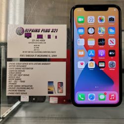 Black iPhone 11 128gb ATT Cricket