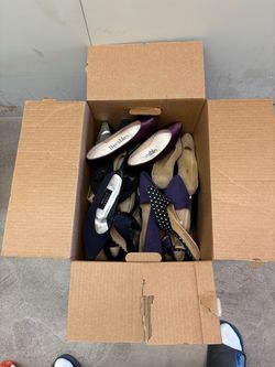 Mystery box of woman’s heels