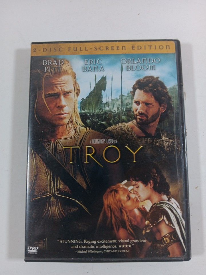 Troy (Two-Disc Full Screen Edition) - DVD - VERY GOOD