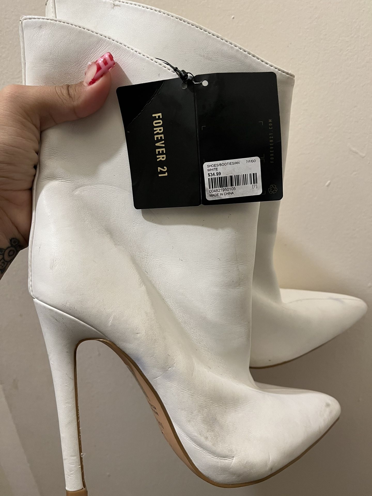 White Boots