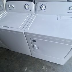 Amana Washer And  Amana Dryer By Whirlpool Corporation 