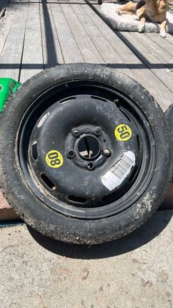 2014 MINI Cooper Spare Tire + OEM Harness Tray (Donut)