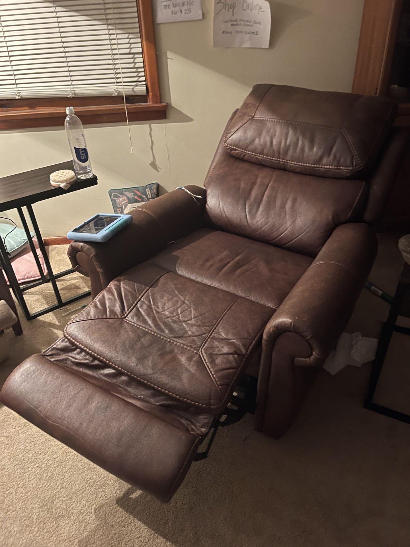 Leather Electric Recliner