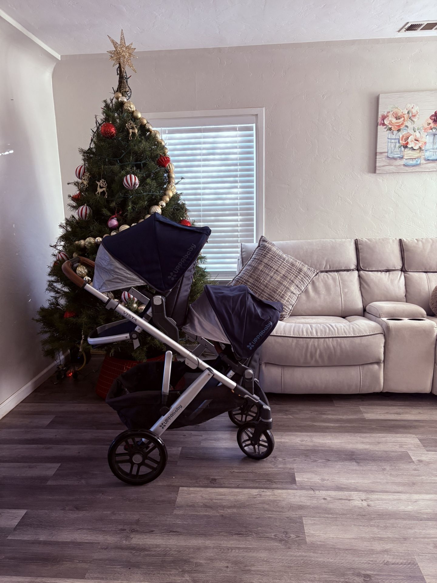 UPPAbaby Vista V2 single to double stroller