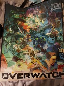 4ft overwatch tote bag