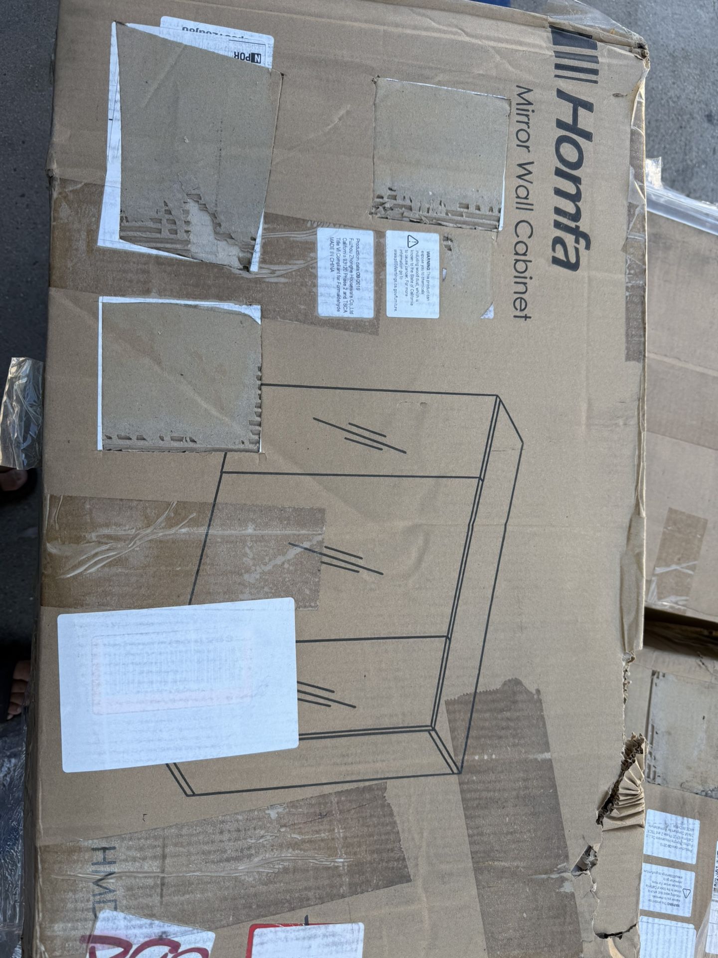 Mirror Wall Cabinet New In Box