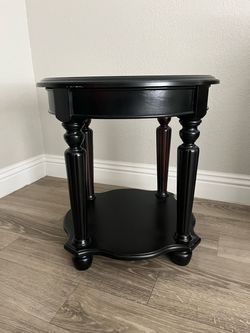 Black side tables