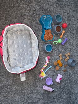 Dog and pet supplies set