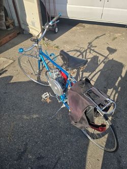 Custom motorized bike build