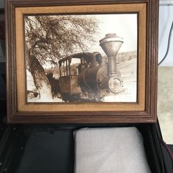 Train In A Frame 