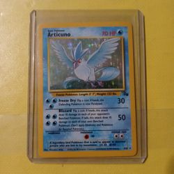 Articuno Holographic 1995 Wizards Of The Coast Pokemon Cards