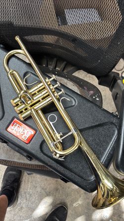 Bach trumpet ready for school