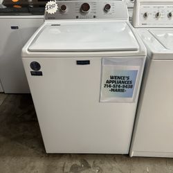 WHITE MAYTAG TOP LOAD WASHER 