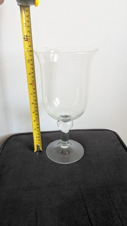 Large Oversized Hurricane Glass