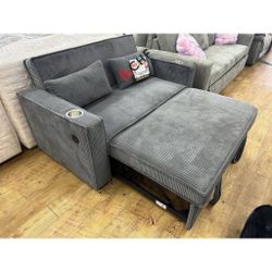 Loveseat  Sleeper Sofa With Pull Out Bed  - Limited Time Offer 