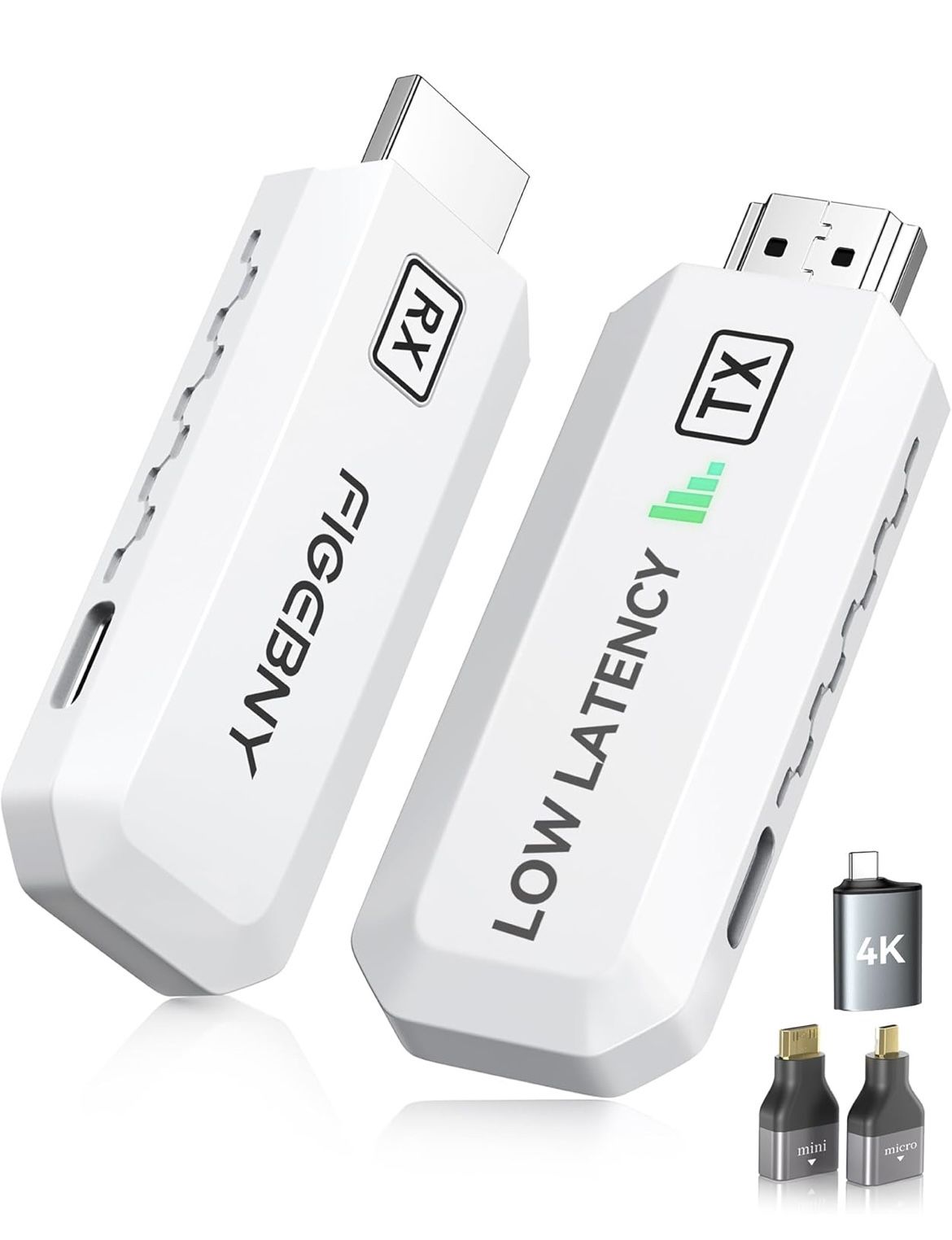 Brand New Wireless HDMI Transmitter and Receiver 4K Decode 1080P Output Ultra Low Latency