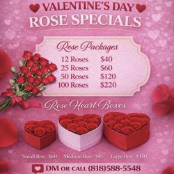 Flowers For Valentine’s Day