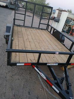 2026 Utility Trailer 77"x14' 