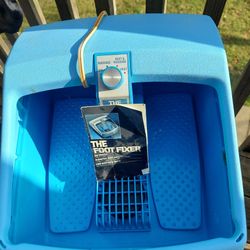 Clariol Foot Fixer Heat & Massage Vibrating Must Pick Up 