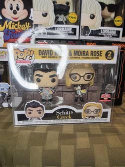 Funko Pop Schitt's Creek Moira Rose David Rose Fold In The Cheese Targetcon Exclusive Target
