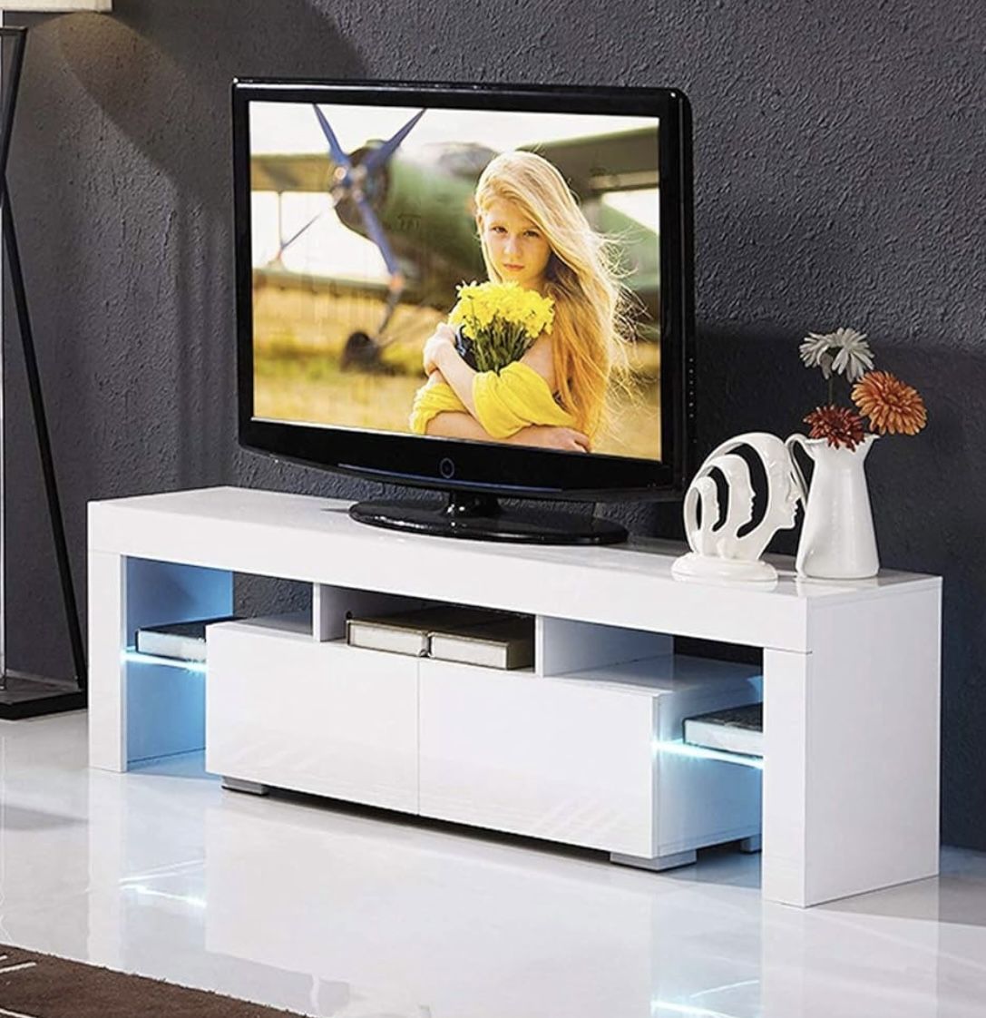 White TV Stand