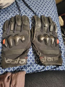 *~ALPINESTARS HALO LEATHER RIDING GLOVES~*