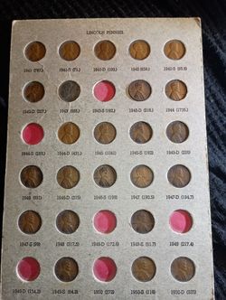 24 Rare Pennies. 