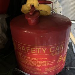 5-Gal Gas can STEEL