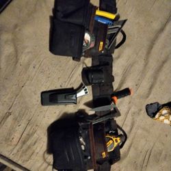 DeWalt Leather Tool Belt With Tools