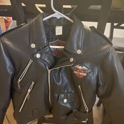 ORIGINAL LEATHER JACKET SIZE 8-10 REGULAR FOR BOYS 
