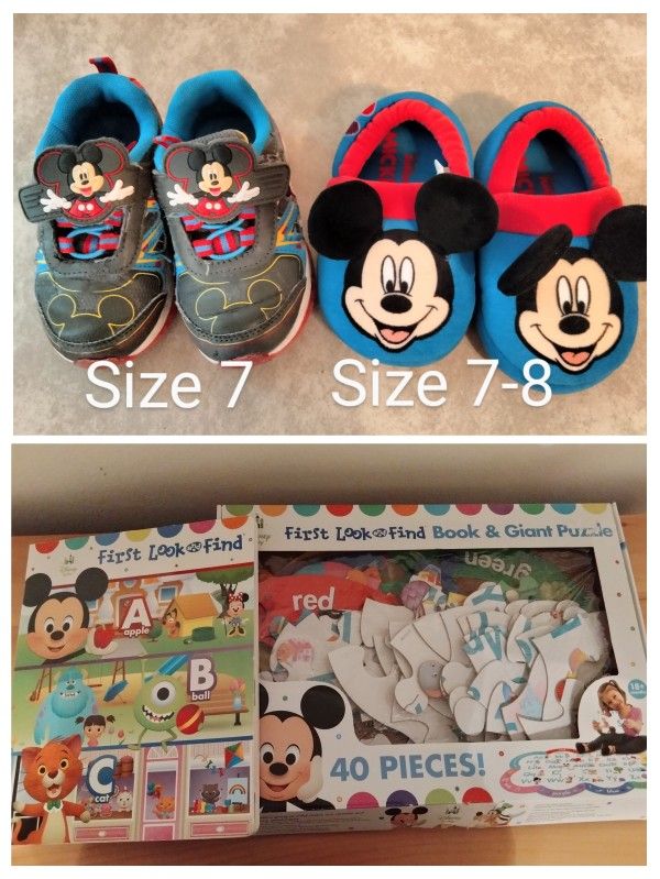 Mickey Shoes, Slippers 