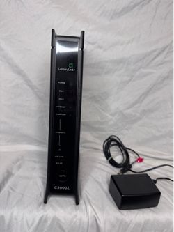CenturyLink C3000Z DSL Modem WiFi Router Zyxel Tested Factory Reset w/ Power Adapter