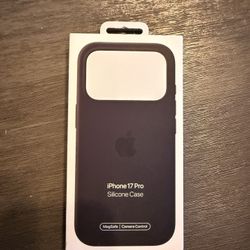 iPhone 17 Pro Silicone Apple Case Black Brand New Sealed