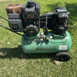 Gas Compressor Runs Great 110psi Max 