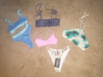 Bathing Suits S,Xs Last Pic Is All XS $3 Ea New 