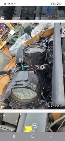 2 Large Boxes 📦 📦  Of Used Stage Lighting Equipment