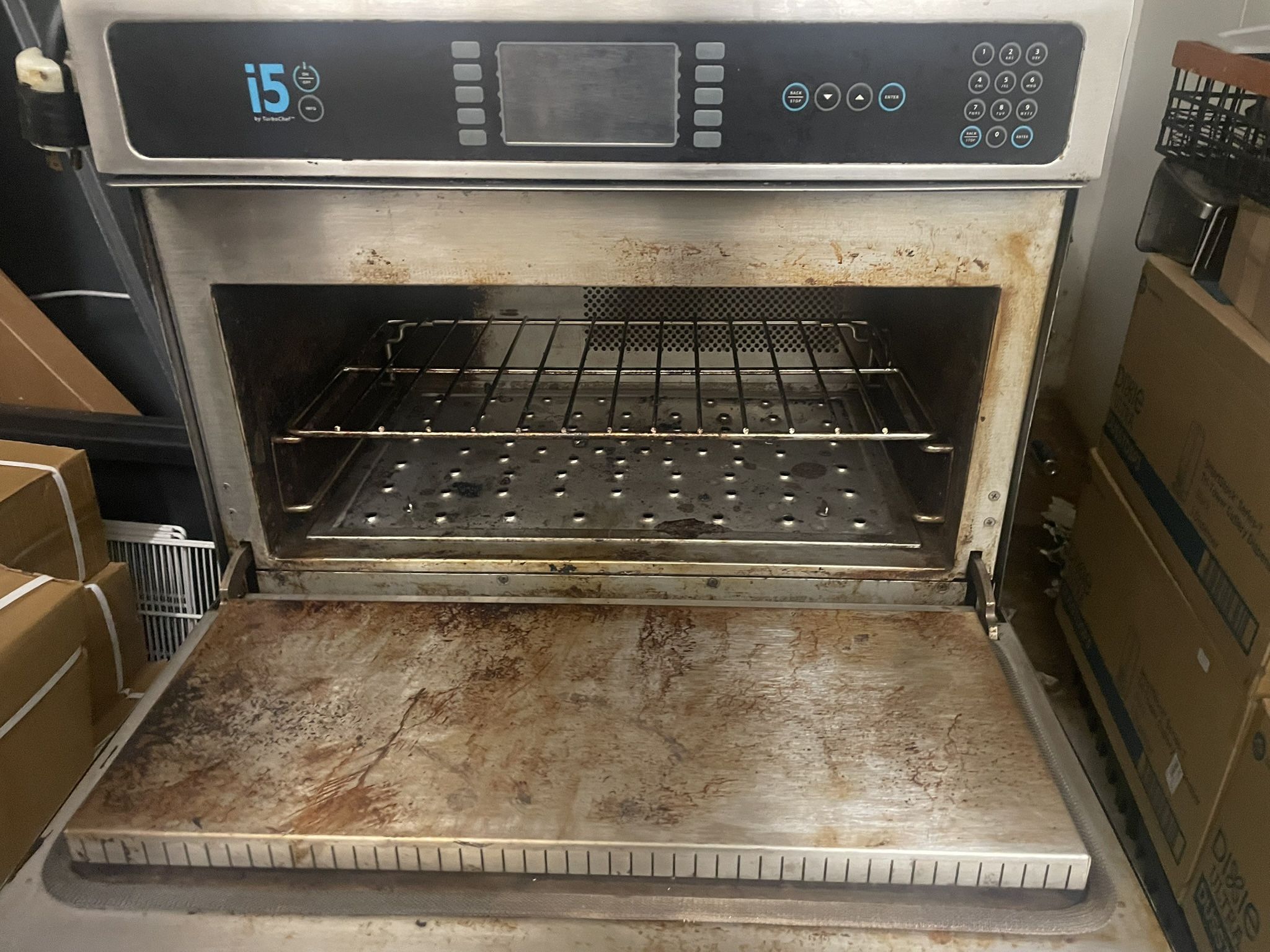 TurboChef i5 High-Speed Accelerated Cooking Countertop Rapid Cook Oven