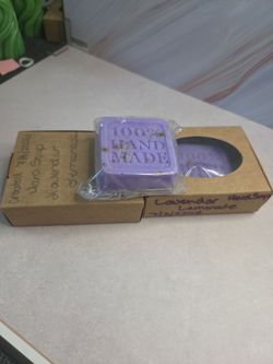 Lavendar Lemonade (no fruit) Handmade Moisturizing Hand Soap