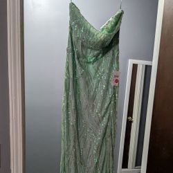 Sage Formal Dress