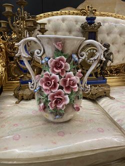 Italian Capodimonte Vase Italy Check Out My Other Posts 