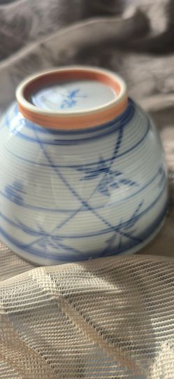 20th century Fukagawa Japanese rice Bowl