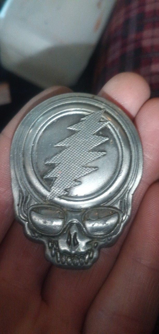 Vintage Greatful Dead SYF "Club Lemon 2/25" Silver Pin