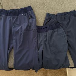 Size Medium Women’s Navy Blue Scrub Pants
